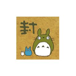 Studio Ghibli Three Totoro Rubber Stamp — gallery