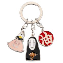Studio Ghibli Triple Keyring – Spirited Away