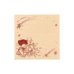 Studio Ghibli Wooden Stamp – Howl and Calcifer — gallery