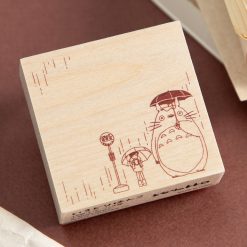 Studio Ghibli Wooden Stamp – Totoro Bus Stop