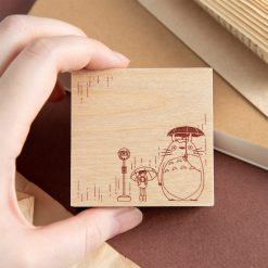 Studio Ghibli Wooden Stamp – Totoro Bus Stop — gallery