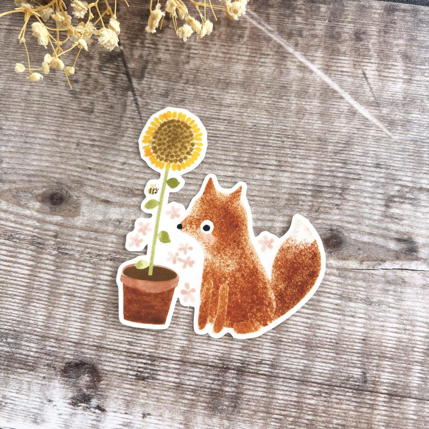Miso Paper x Nettle and Twig Sunny Meadow Vinyl Sticker