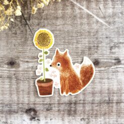 Miso Paper x Nettle and Twig Sunny Meadow Vinyl Sticker - Image 2