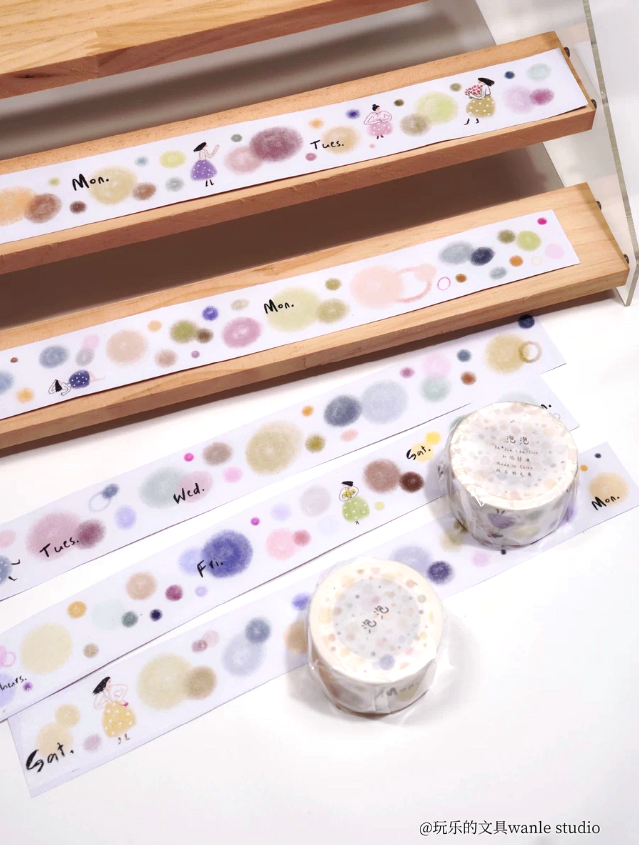 Wanle Studio Washi Tape - Bubbles