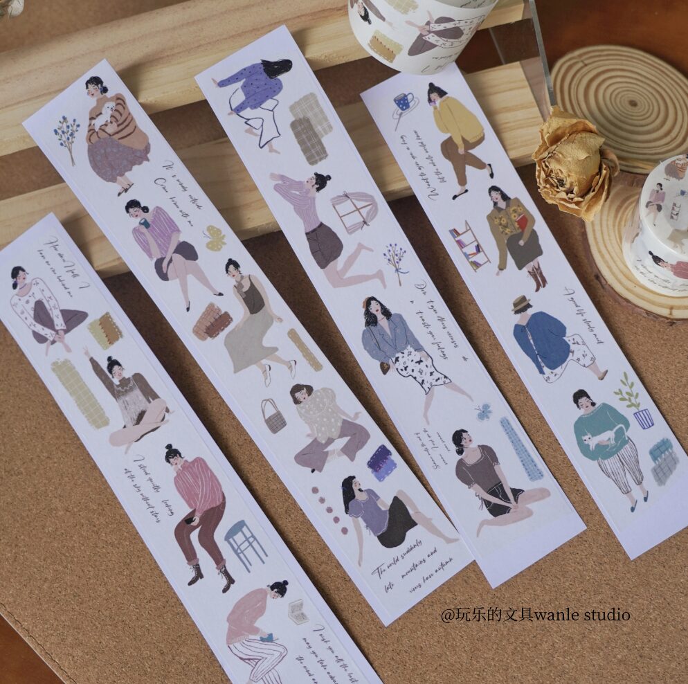 Wanle Studio Washi Tape - Sit