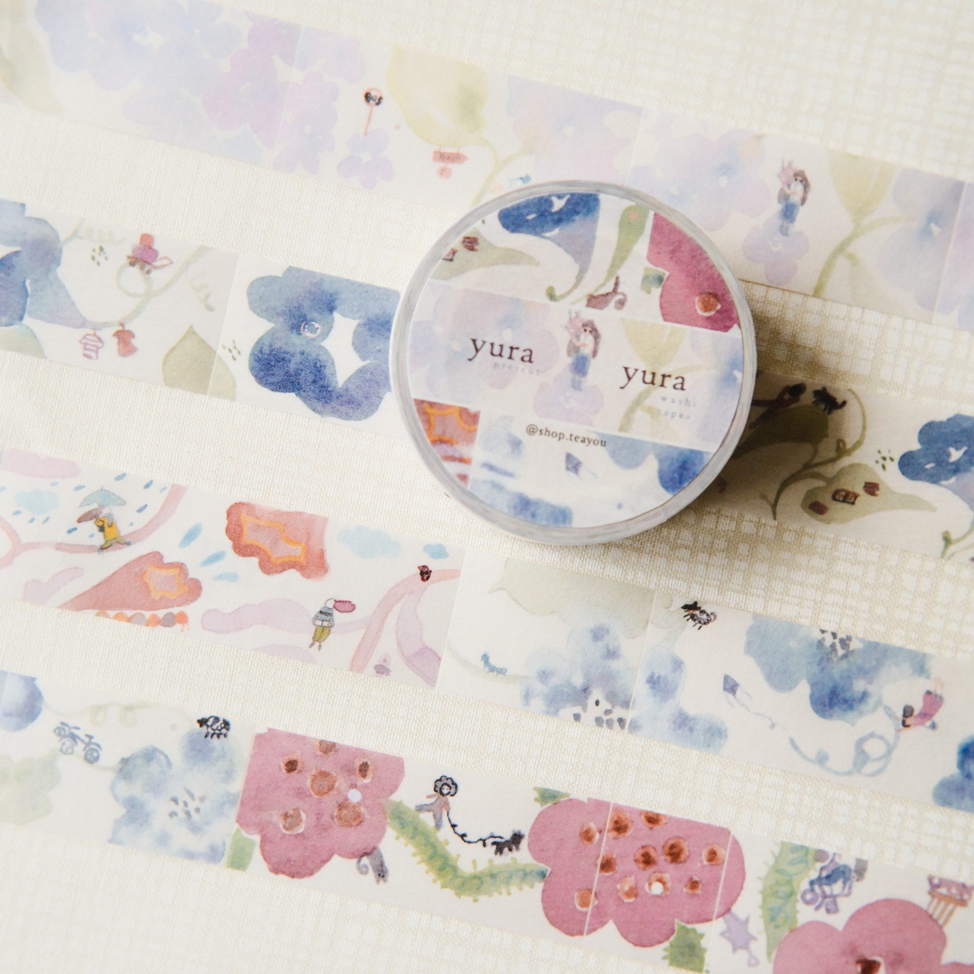 TeaYou Kiritori Pre-cut Washi Tape Set – Keshiki (Scenery) — gallery