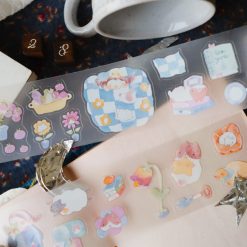 TeaYou Kiss-cut PET Tape – Reading Sleeping