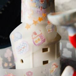 TeaYou Kiss-cut PET Tape – Reading Sleeping — gallery