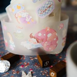 TeaYou Kiss-cut PET Tape – Reading Sleeping — gallery