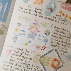 TeaYou Kiss-cut PET Tape – Reading Sleeping — gallery