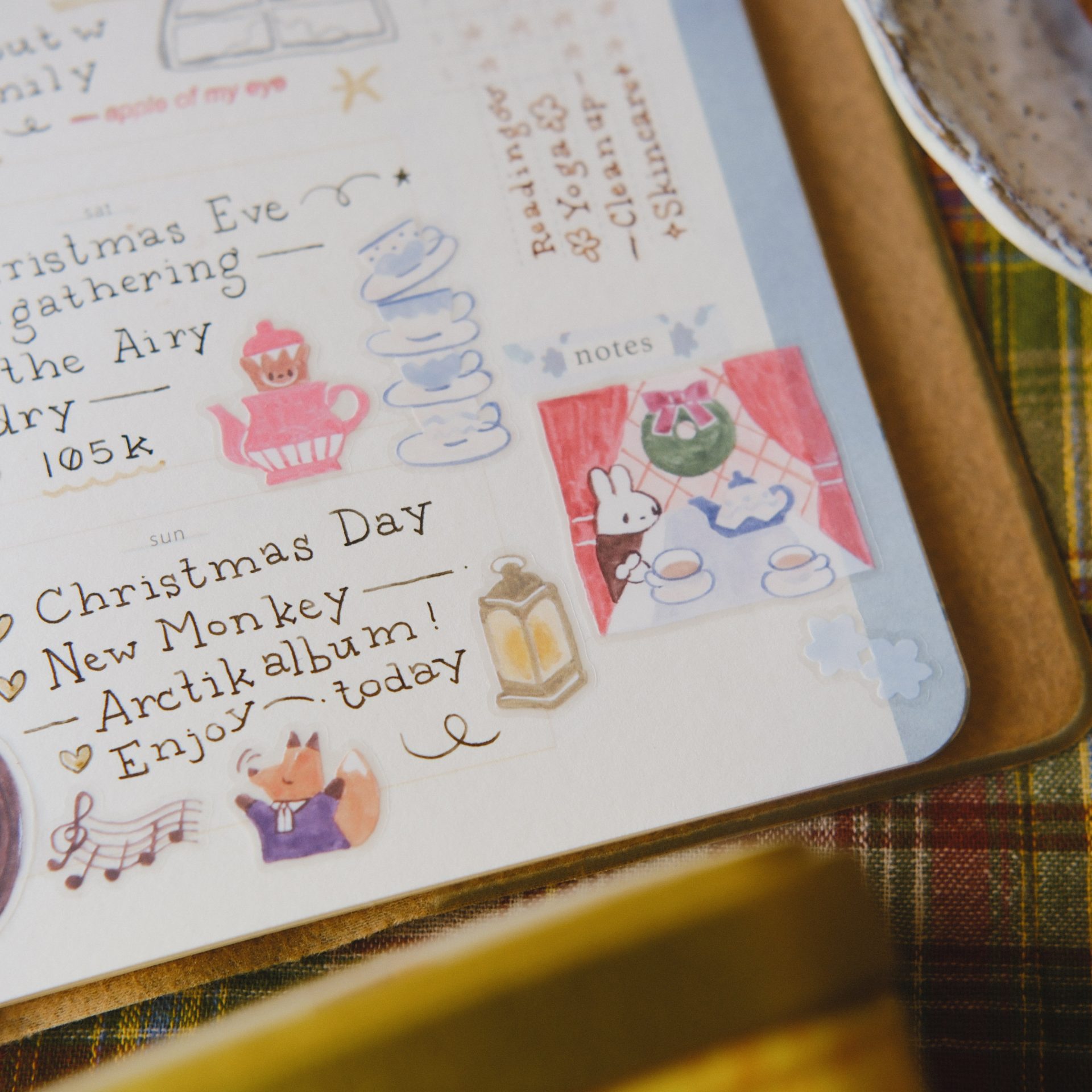 TeaYou Kiss-cut PET Tape – Seasonal Tea Party vol. 2 — gallery