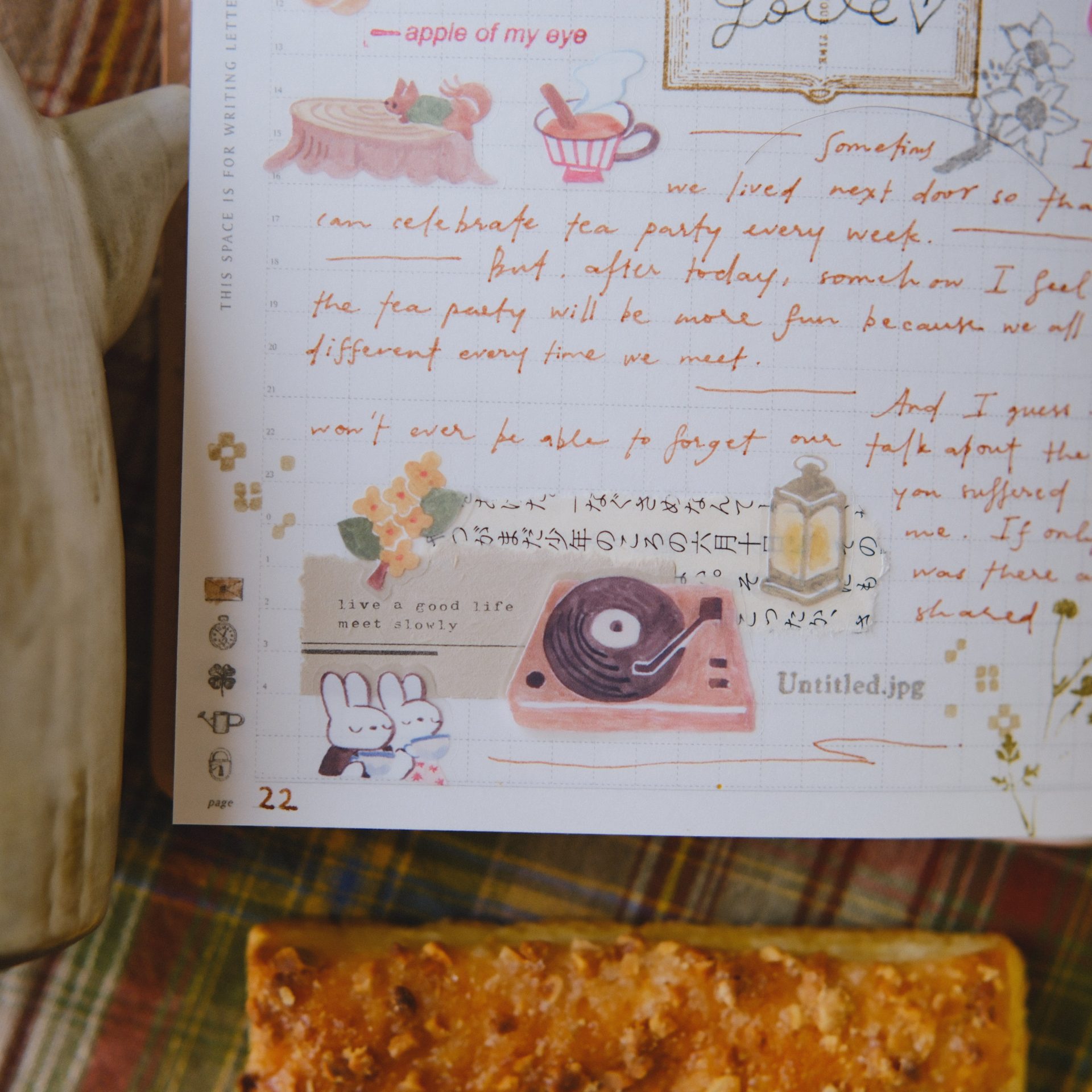 TeaYou Kiss-cut PET Tape – Seasonal Tea Party vol. 2 — gallery
