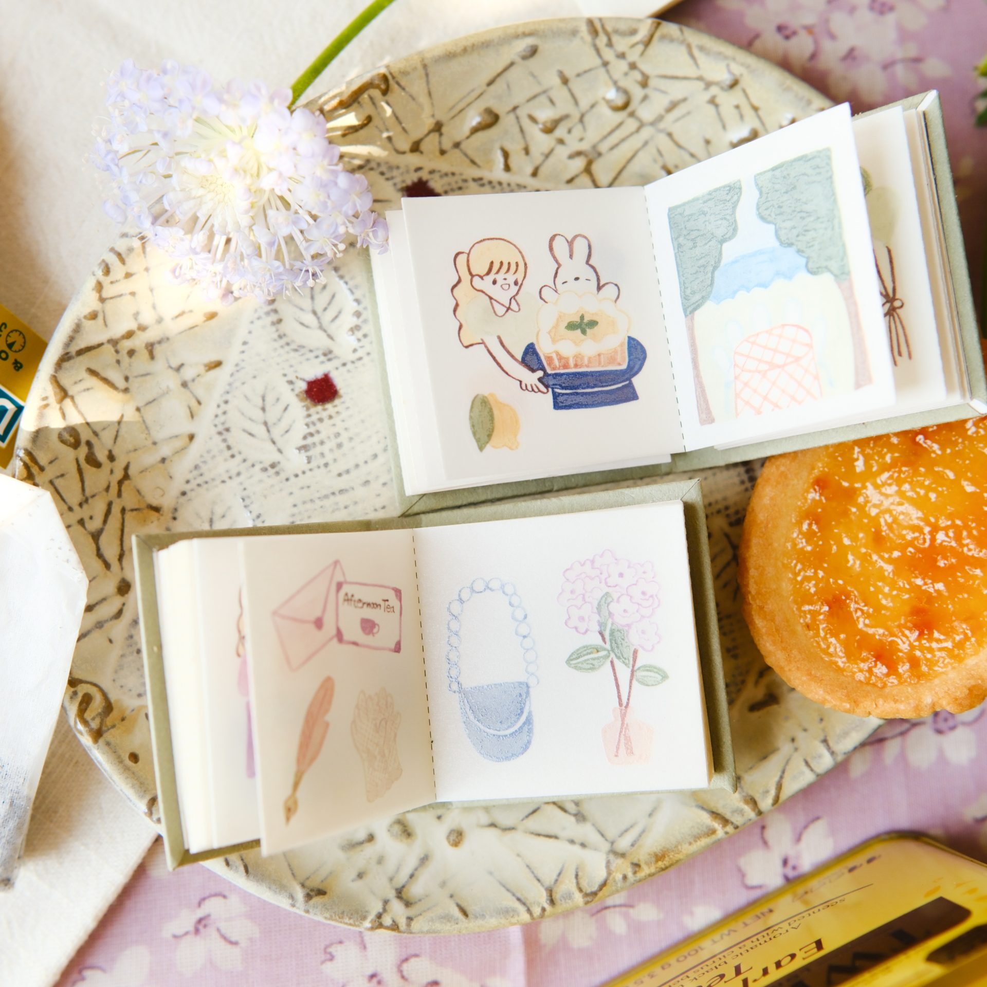 TeaYou Mini Sticker Book – Seasonal Tea Party vol. 1 — gallery