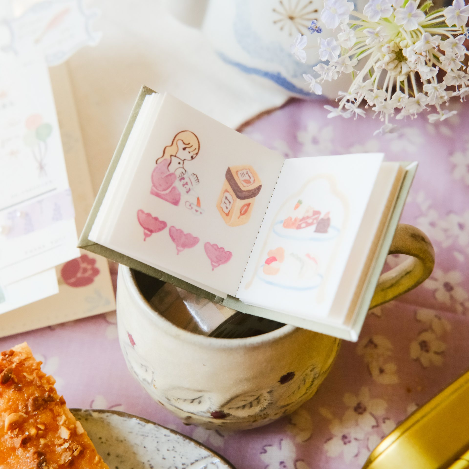 TeaYou Mini Sticker Book – Seasonal Tea Party vol. 1 — gallery