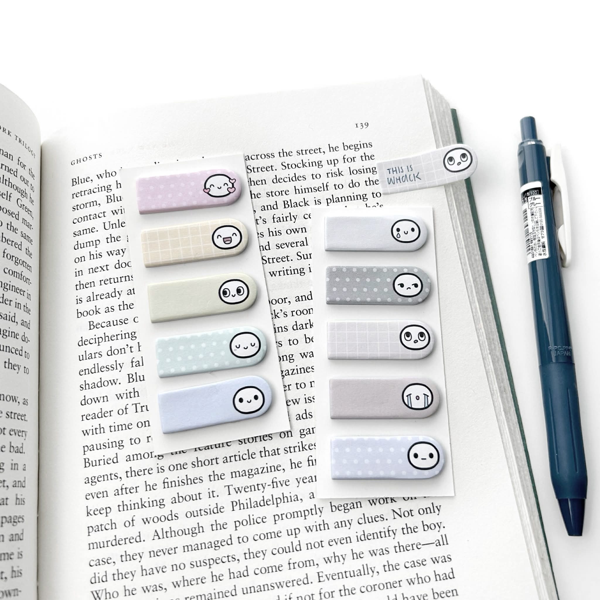 The Coffee Monsterz Co Emoti Sticky Note Flags