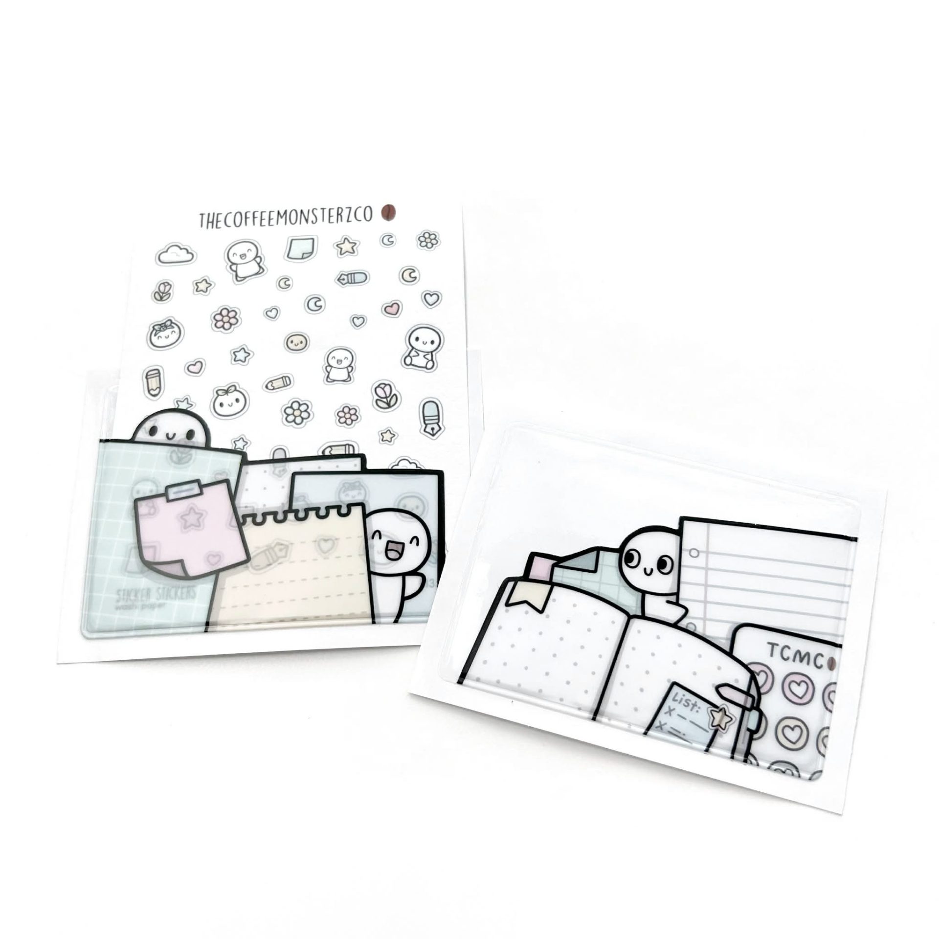 The Coffee Monsterz Co Adhesive Sticky Pocket - Paper Layers