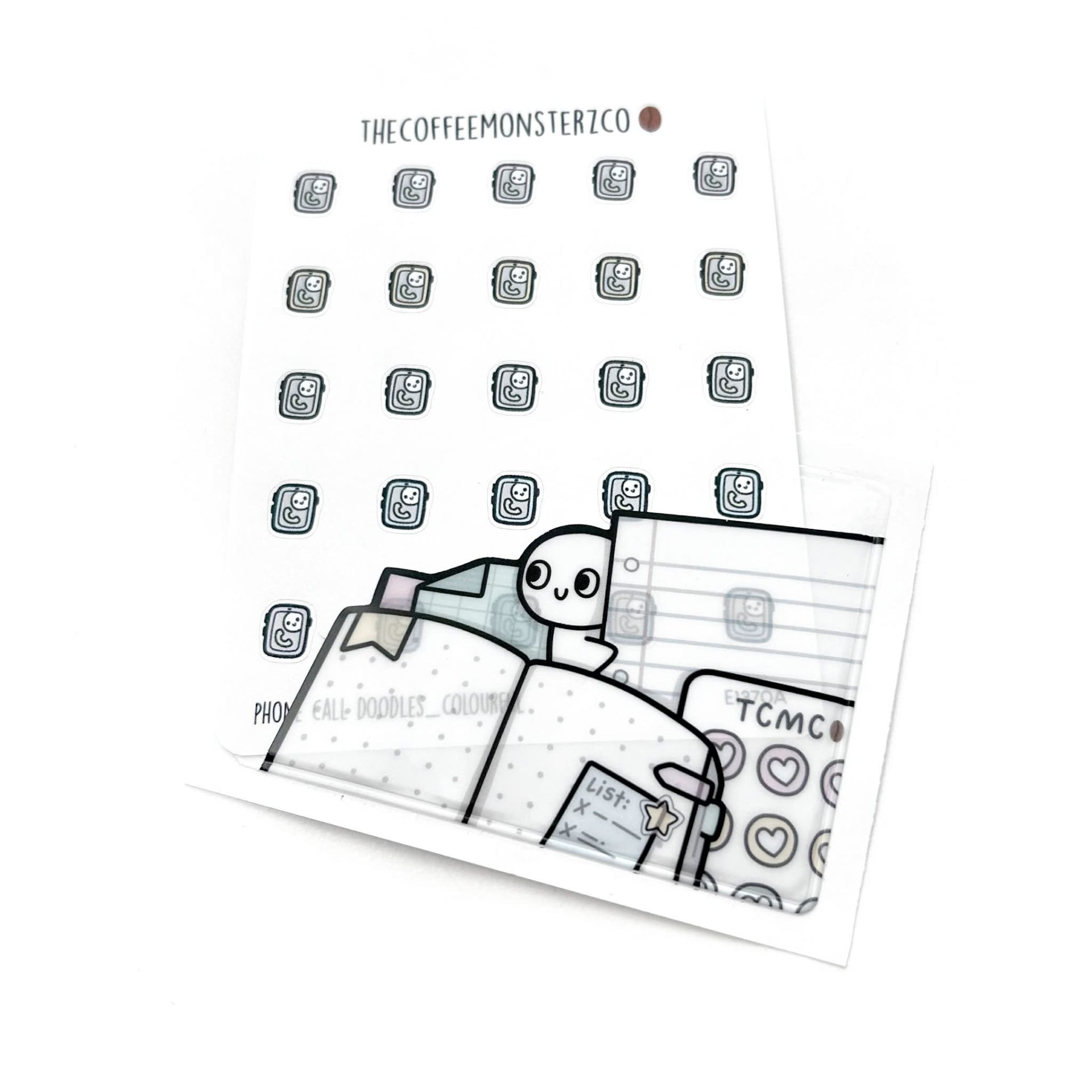 The Coffee Monsterz Co Adhesive Sticky Pocket - Paper Layers
