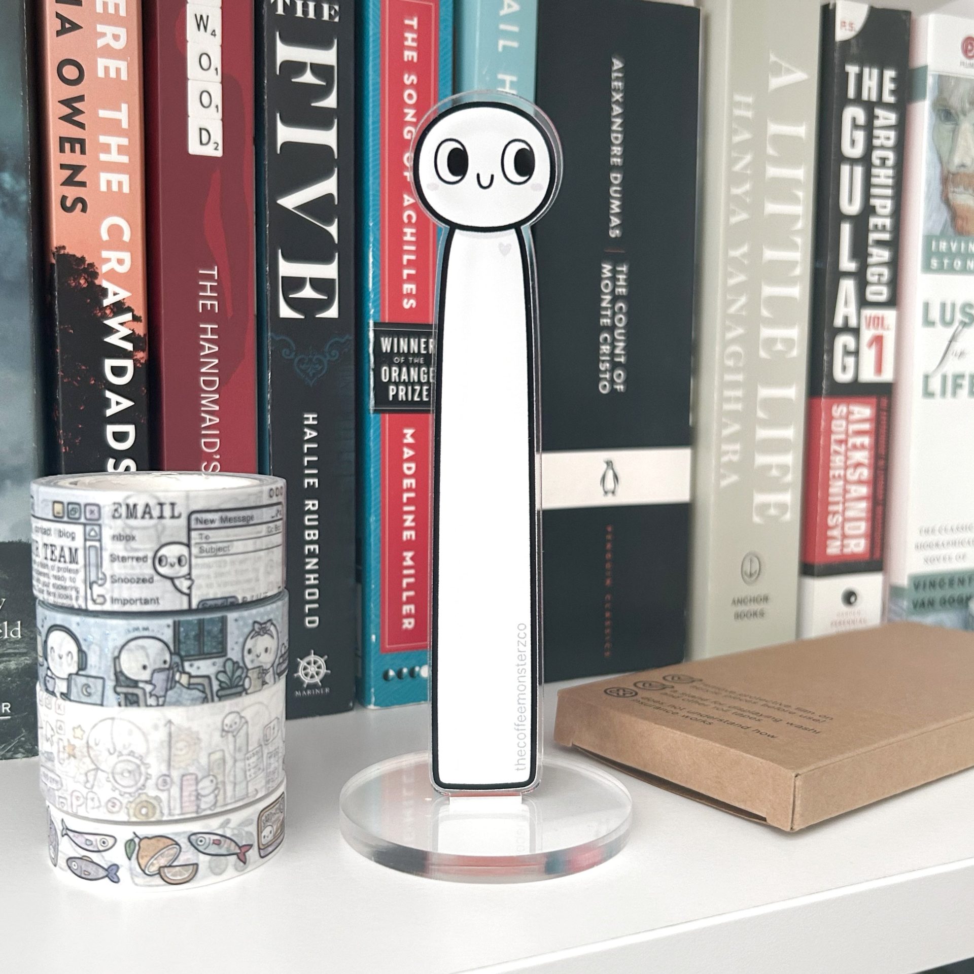 The Coffee Monsterz Co Eavesdropping Acrylic Washi Stand - Tall