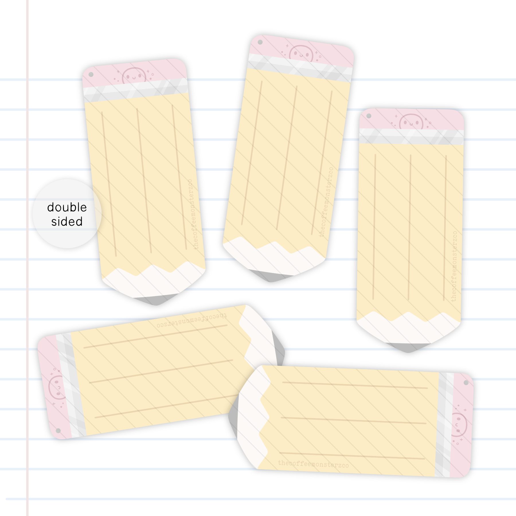The Coffee Monsterz Co Fundraiser: Precious Pencil – Plastic Washi Card — gallery