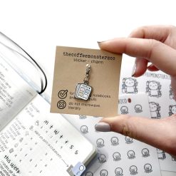 The Coffee Monsterz Co Sticker Sheet Lobster Clasp Charm