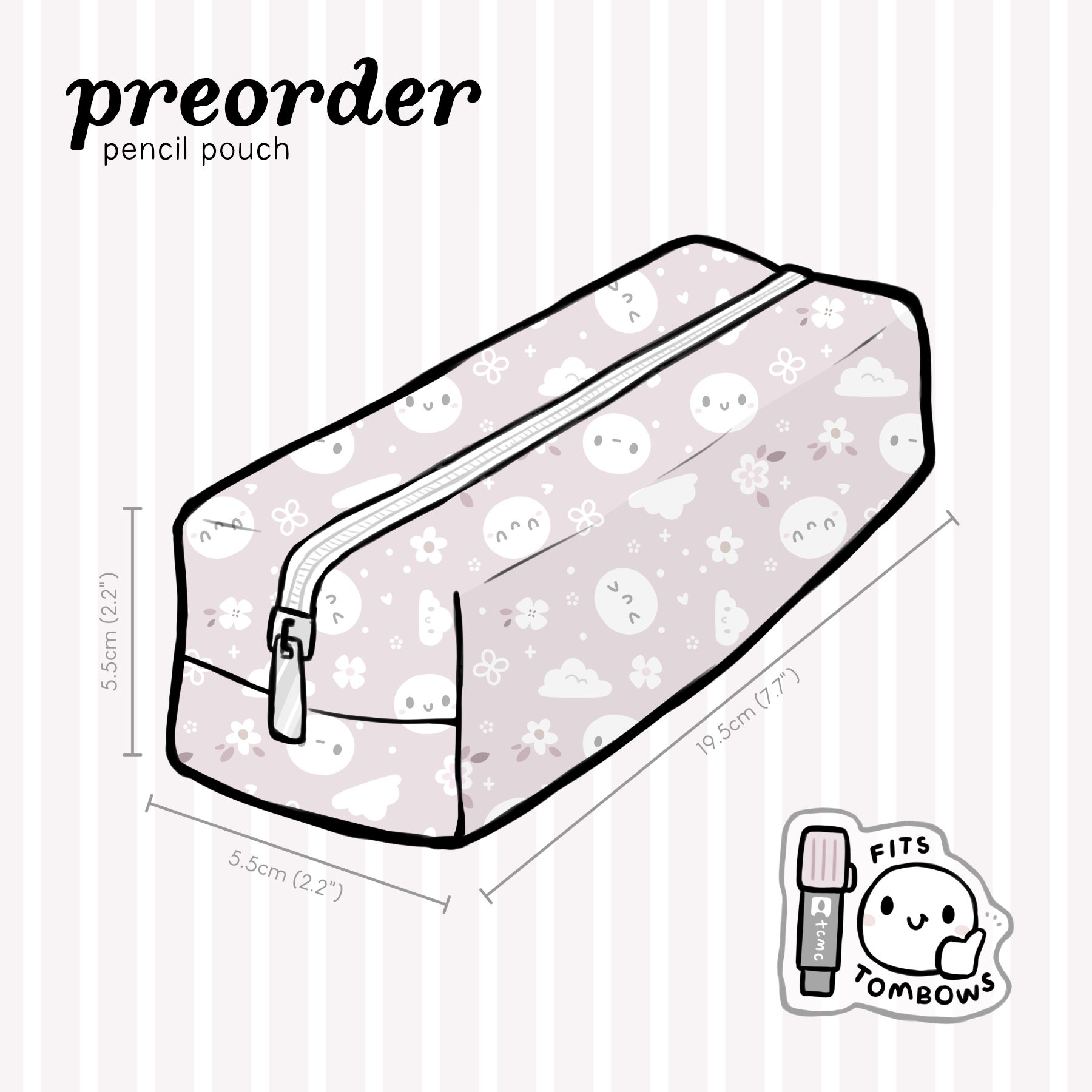 The Coffee Monsterz Co Sugar Plum – Pencil Pouch