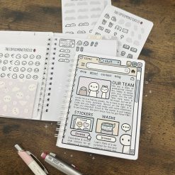 The Coffee Monsterz Co Webpage - Reusable Sticker Book