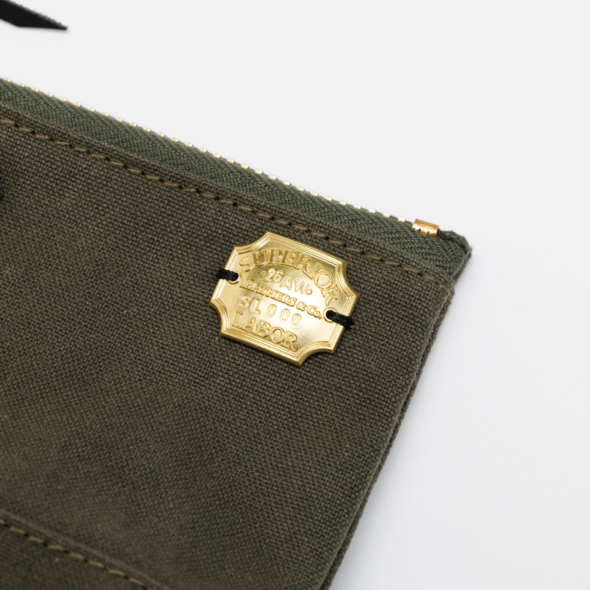 The Superior Labor Paraffin Canvas Pouch / #02 — gallery