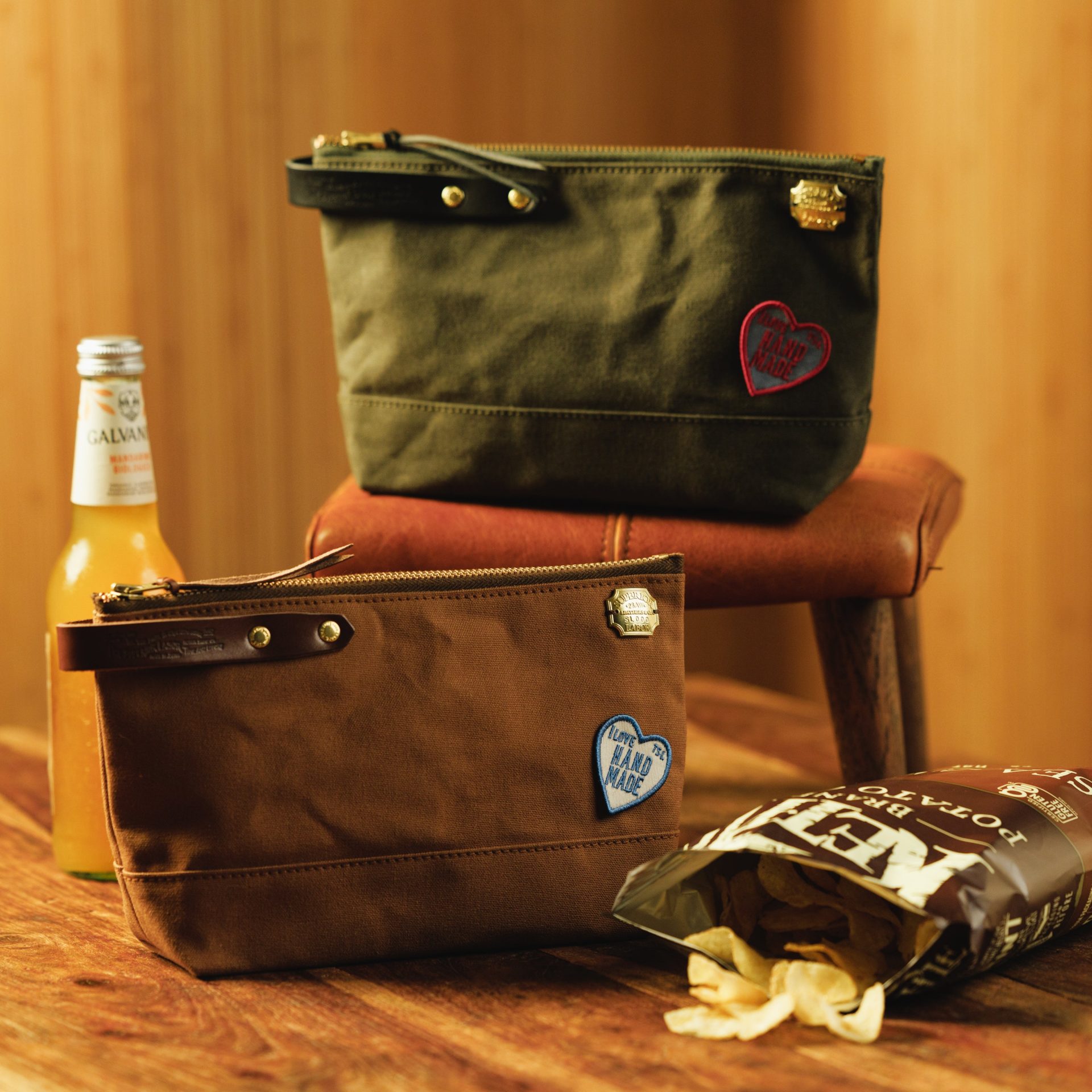 The Superior Labor Paraffin Canvas Pouch / #03 — gallery
