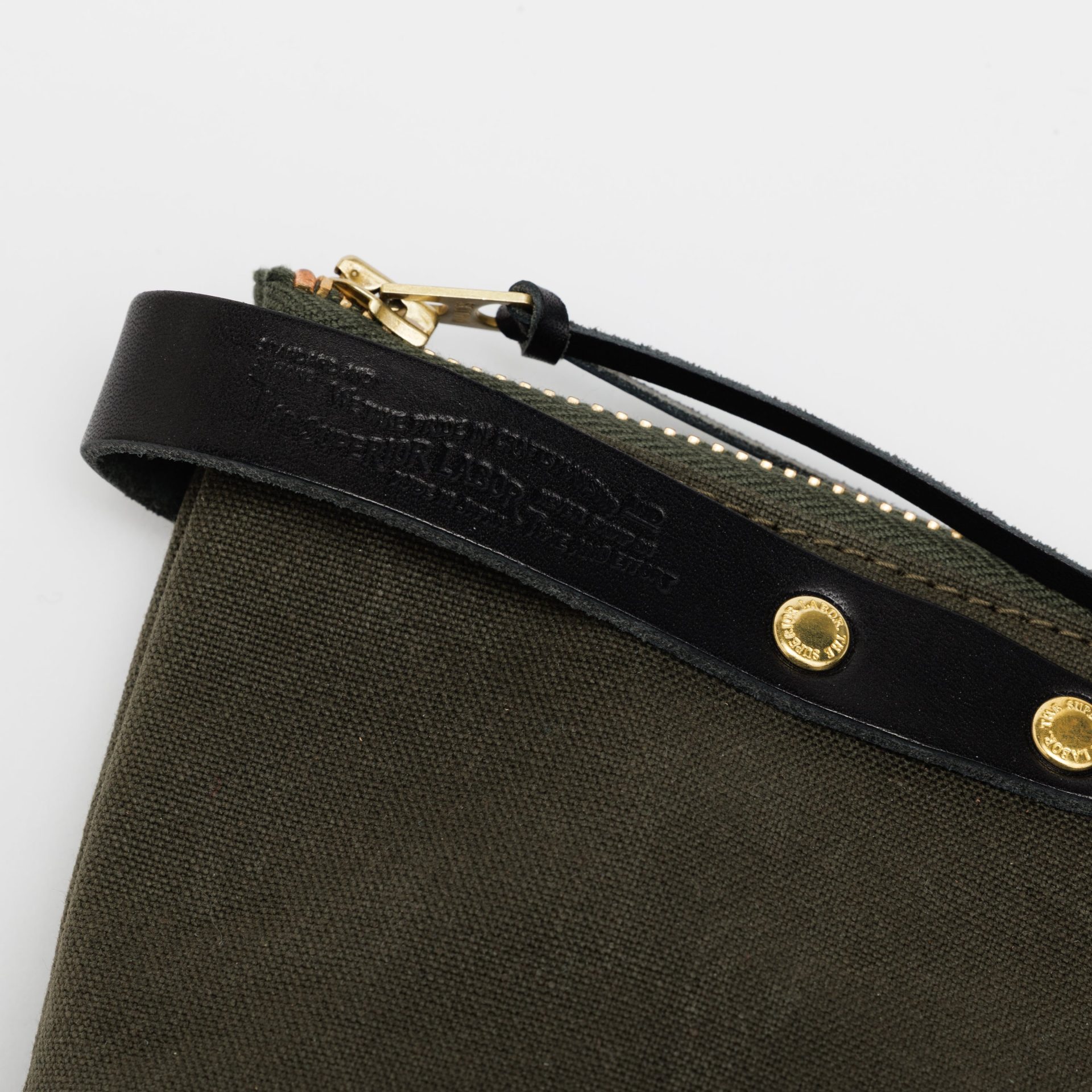 The Superior Labor Paraffin Canvas Pouch / #03 — gallery