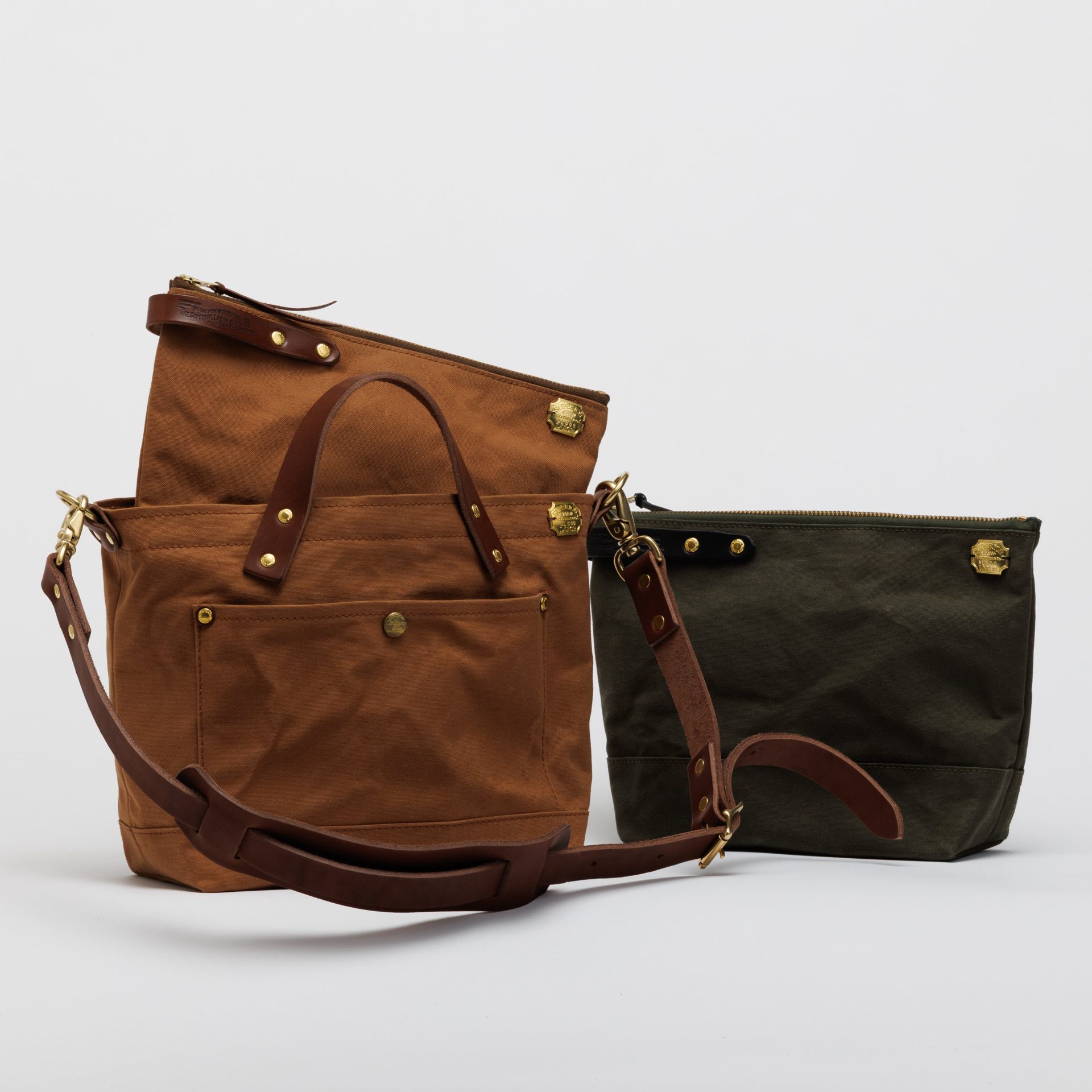 The Superior Labor Paraffin Canvas Shoulder Bag — gallery