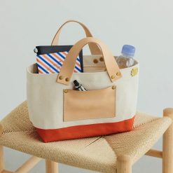 The Superior Labor Engineer Bag Petite - Natural (various paint colours)