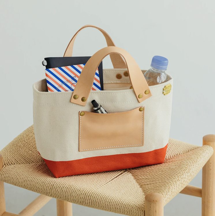 The Superior Labor Engineer Bag Petite - Natural (various paint colours)