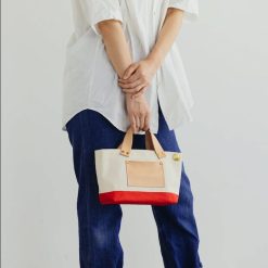 The Superior Labor Engineer Bag Petite - Natural (various paint colours)