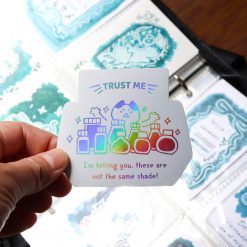 Thousand Skies Holographic Vinyl Sticker – Trust Me — gallery