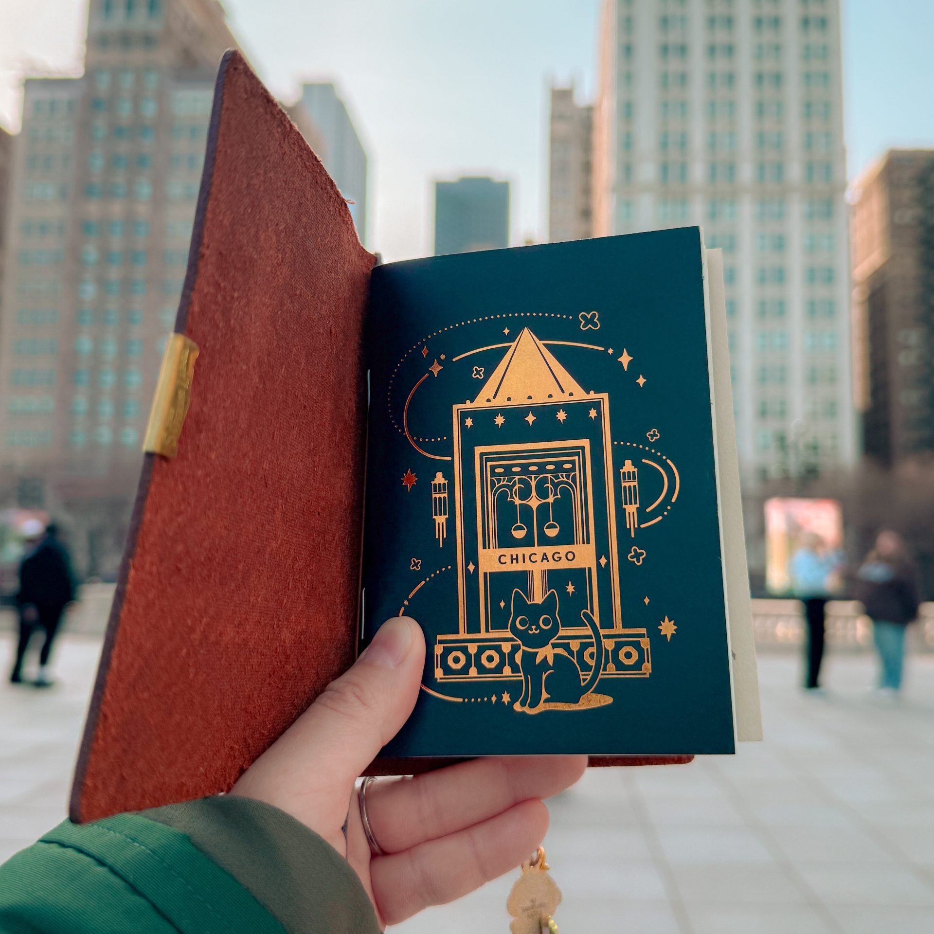 Thousand Skies Passport Journal – Chicago Art Deco (Limited Edition) — gallery