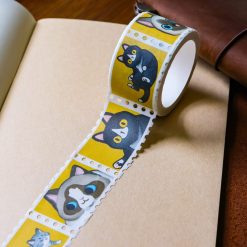 Thousand Skies Stamp Washi Tape – Candid Cats — gallery