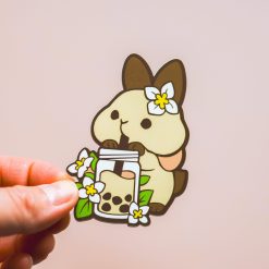 Thousand Skies Vinyl Sticker – Jasmine Milk Tea Bunny — gallery