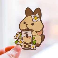 Thousand Skies Vinyl Sticker – Jasmine Milk Tea Bunny — gallery