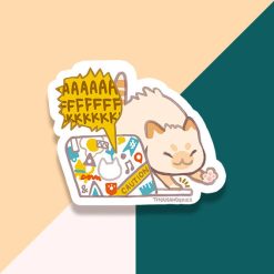 Thousand Skies Vinyl Sticker – Laptop Cat