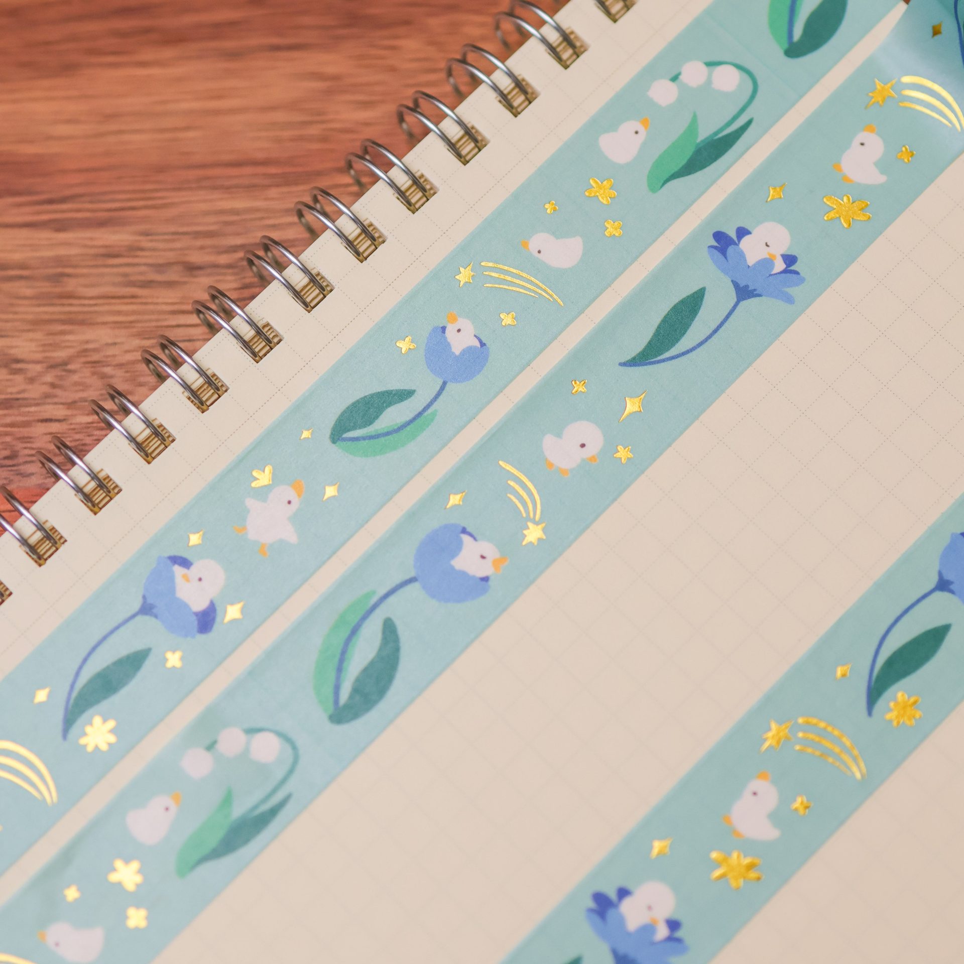 Thousand Skies Washi Tape (Foil) – Flower Duck — gallery