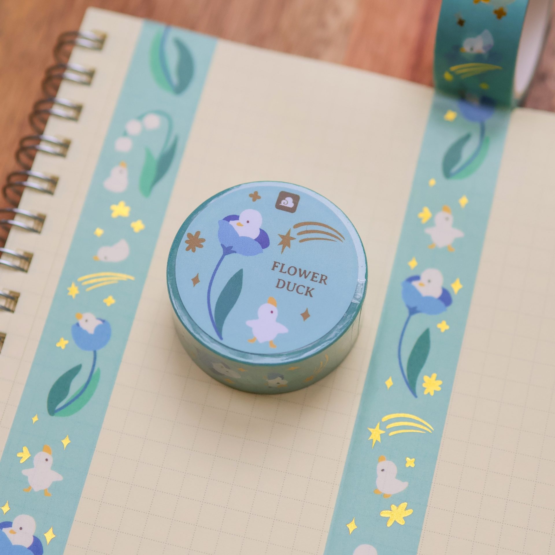 Thousand Skies Washi Tape (Foil) – Flower Duck — gallery