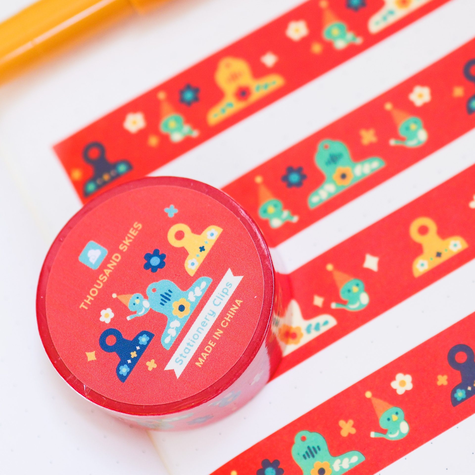 Thousand Skies Washi Tape – Stationery Clips — gallery