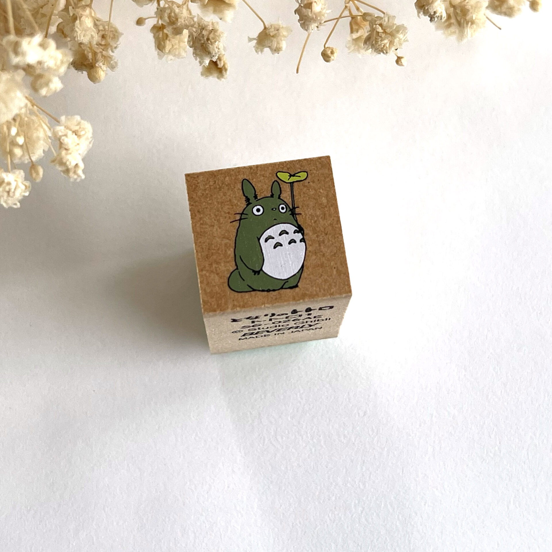 Studio Ghibli Totoro Leaf Rubber Stamp