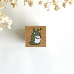 Studio Ghibli Totoro Leaf Rubber Stamp