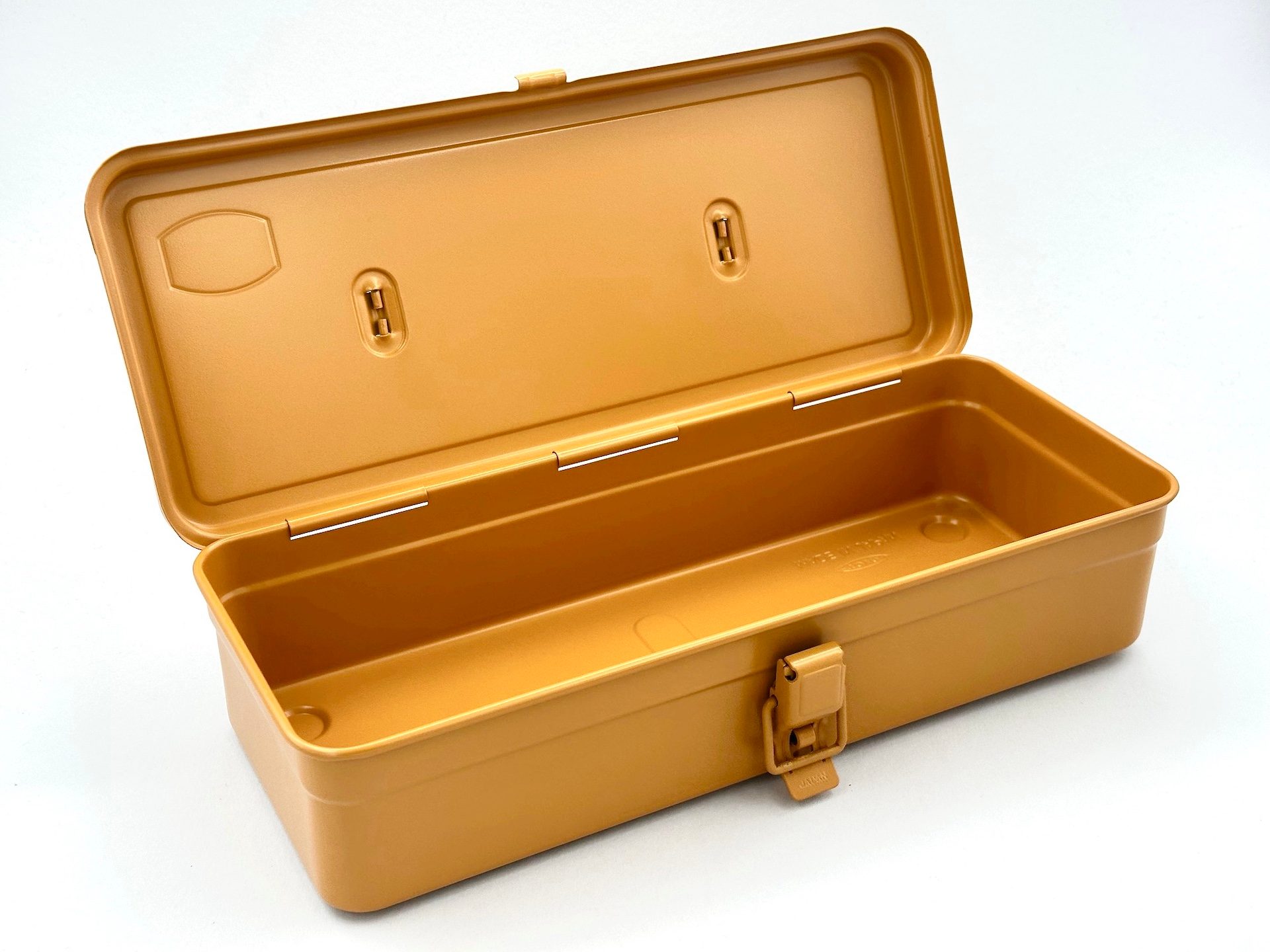 Toyo Steel Trunk Shape Toolbox T-320 Mustard - Image 3