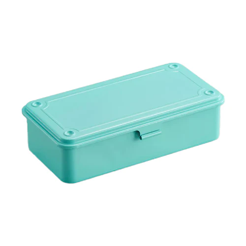 Toyo Steel Trunk Shape Toolbox T-190 Emerald