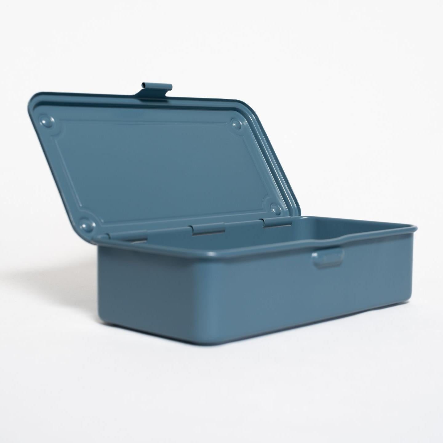 Toyo Steel Trunk Shape Toolbox T-190 Duck Blue - Image 2