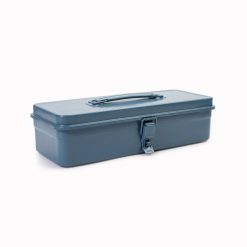 Toyo Steel Trunk Shape Toolbox T-320 Duck Blue - Image 3
