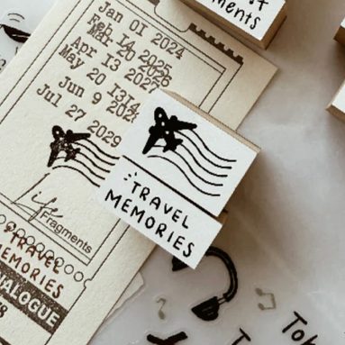 Rabch.jpg x Journal Pages Rubber Stamps - On a Journey
