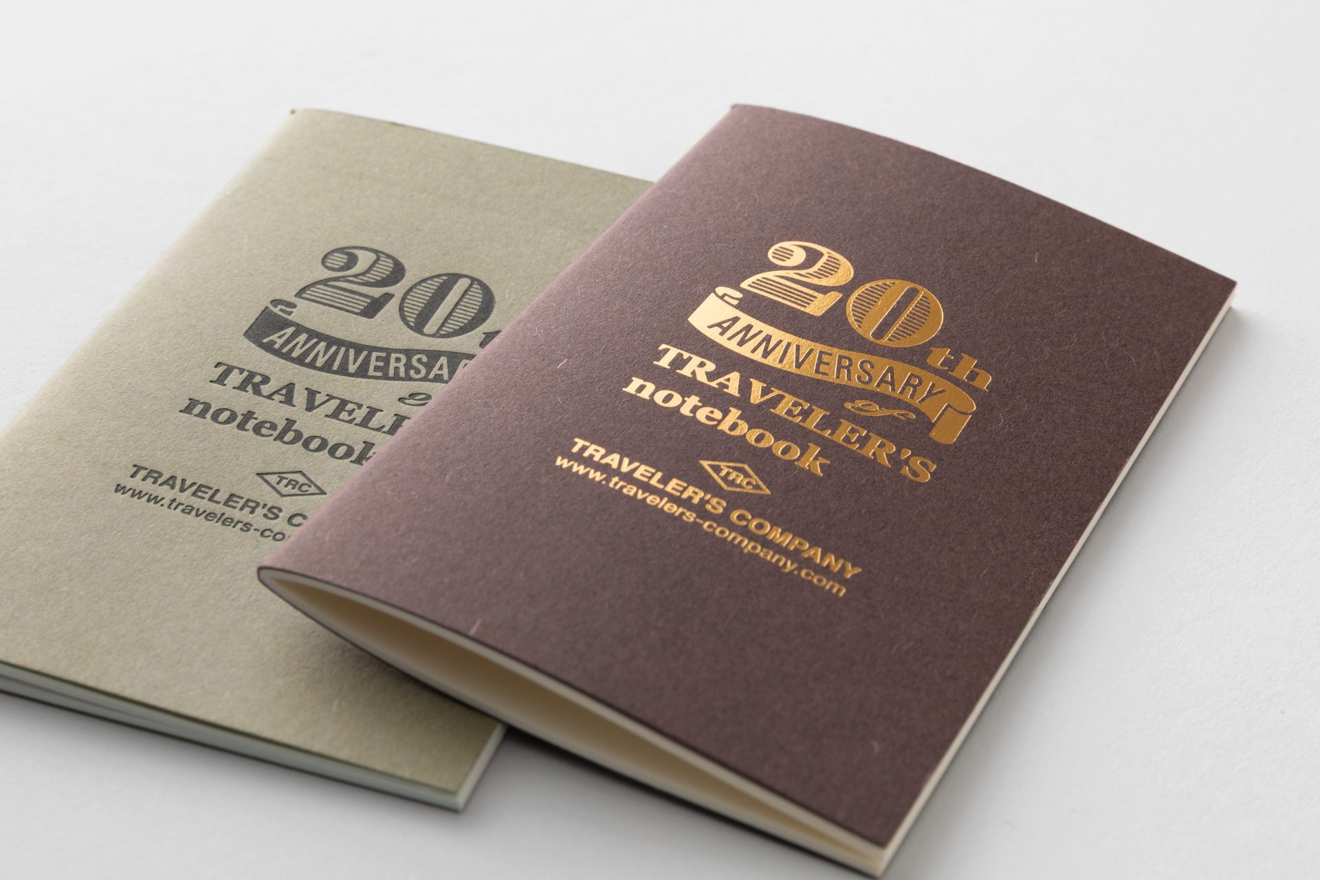 TRAVELER'S Notebook 20th Anniversary Card Size Set